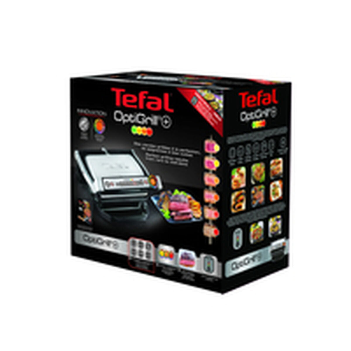 Elektrogrill Tefal OptiGrill + GC712D 2000 W