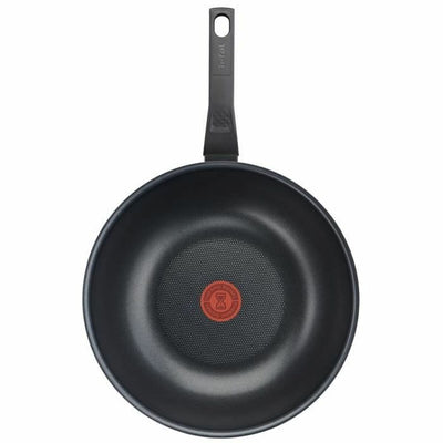 Tefal Wok Pfanne Schwarz - Aluminium - Durchmesser 28 cm - 1,5 l