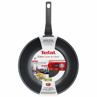 Tefal Wok Pfanne Schwarz - Aluminium - Durchmesser 28 cm - 1,5 l