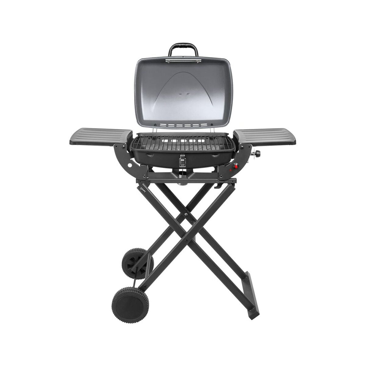 Gasgrill TEESA TSA0150 3600 W Schwarz Silberfarben