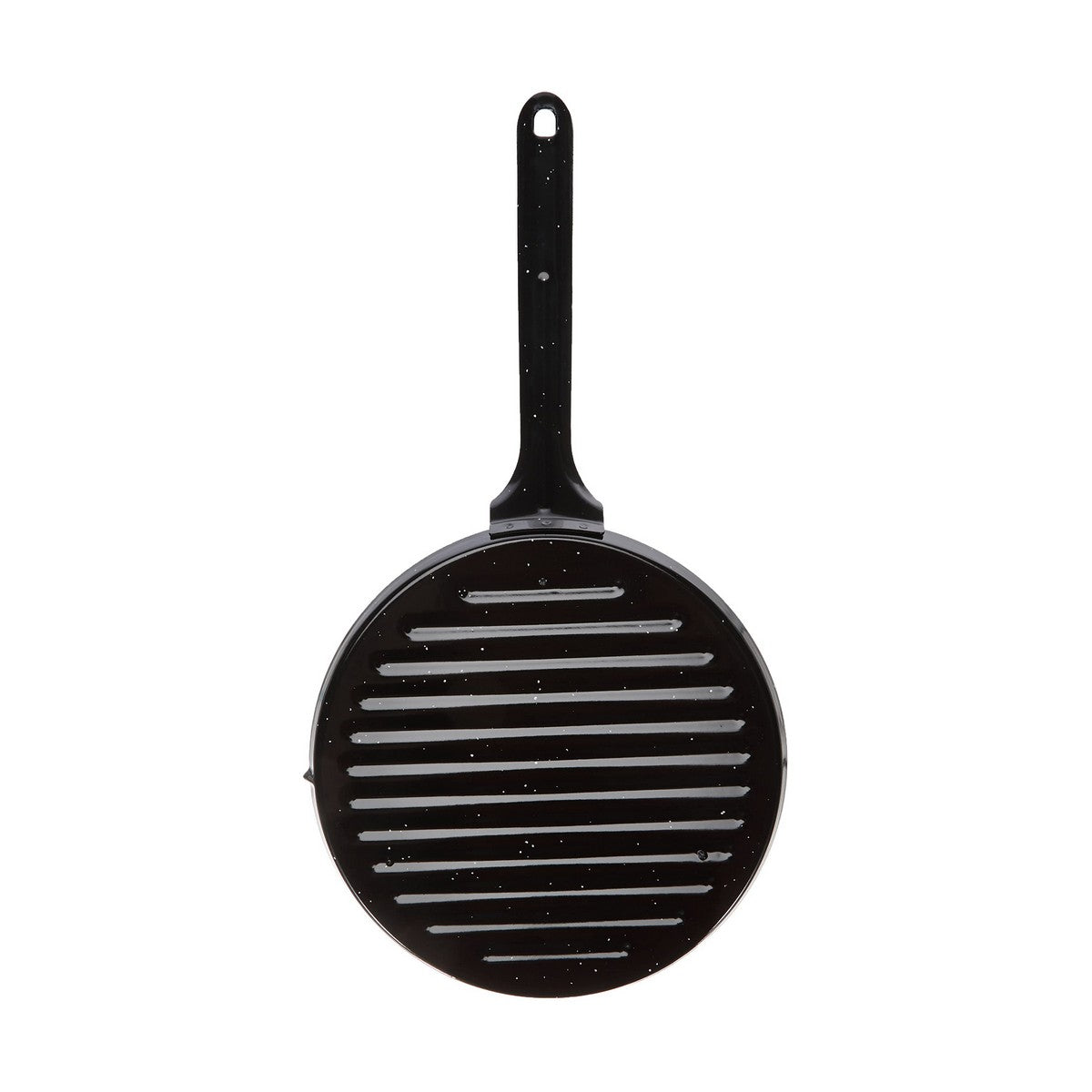 Vaello Grillpfanne aus emailliertem Edelstahl Ø 22 cm Schwarz