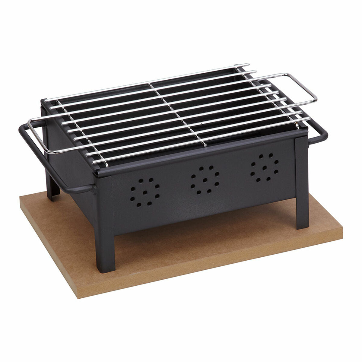 Sauvic Tragbarer Holzkohlegrill