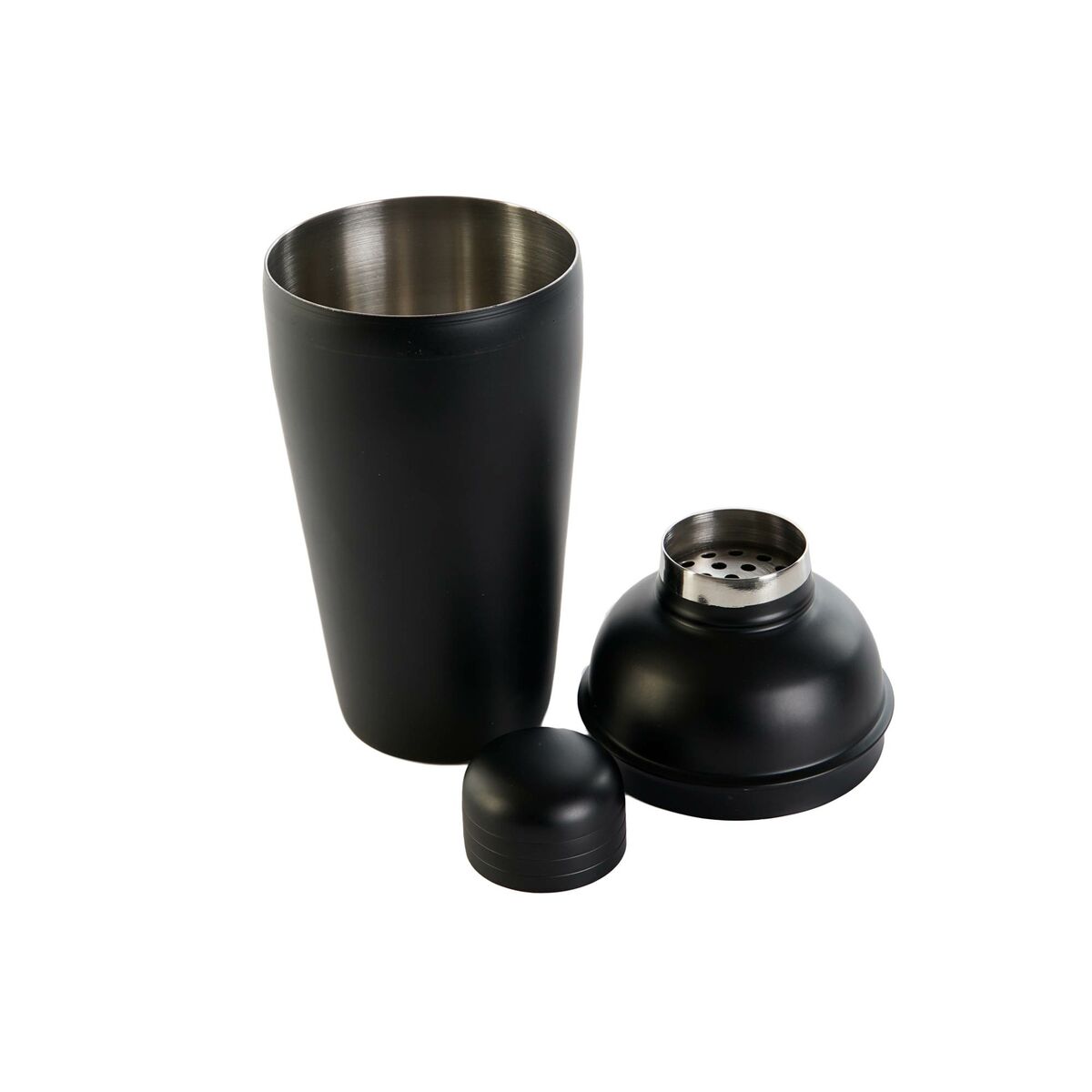 Cocktail-Set Schwarz aus Edelstahl