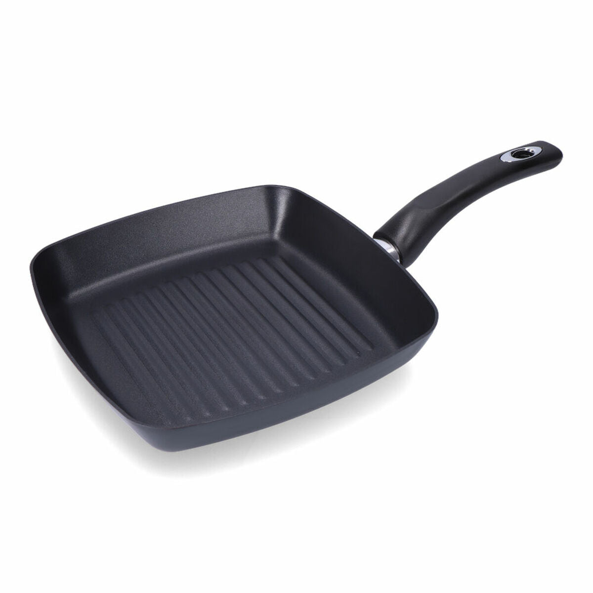 Grillpfanne EDM Basic Line (24cm x 24cm) Aluminium - Schwarz