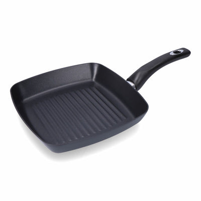 Grillpfanne EDM Basic Line (24cm x 24cm) Aluminium - Schwarz