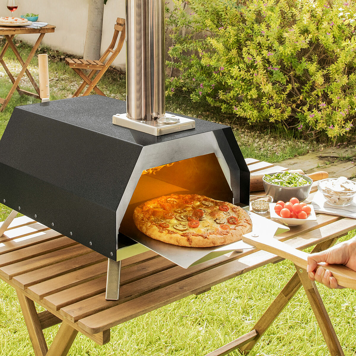 InnovaGoods tragbarer Pizzaofen