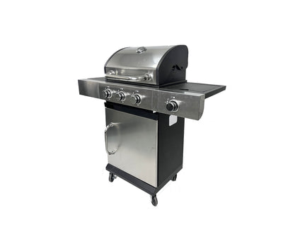 3 Brenner Gasgrill mit Seitenbrenner