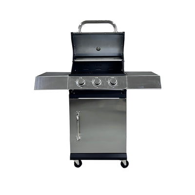 3 Brenner Gasgrill mit Seitenbrenner