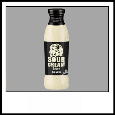 Löwensenf Sourcream Sauce, 230ml Flasche