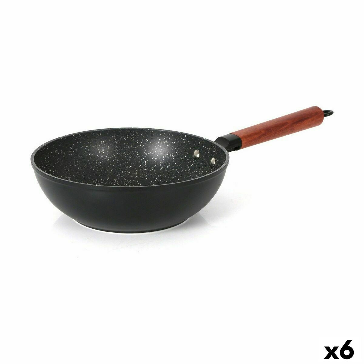 Quttin Wok Pfannen-Set "Doha" - Aluminium (6 Stück)