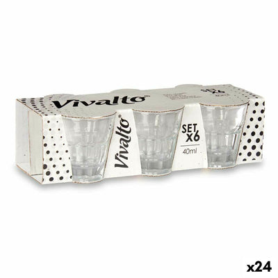 Schnapsgläser-Set Glas 40 ml (24 Stück)