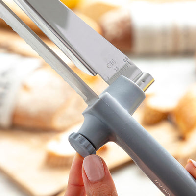 InnovaGoods Brotmesser mit Verstellbarer Schneidführung