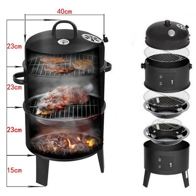 3 in 1 Grill, Smoker & Ofen